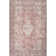 Jeccica Distressed Vintage Medallion Jute Blend Polyester Area Rug