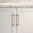Redefine Hardware Aspen Brass Knurled Large Cabinet Pull Handle 18" Inch Length