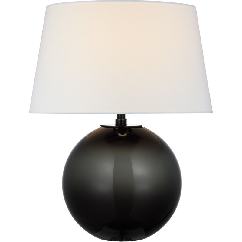 Chapman & Myers Masie Table Lamp, 14.5" H x 10.75" W x 10.75" D, Smoke