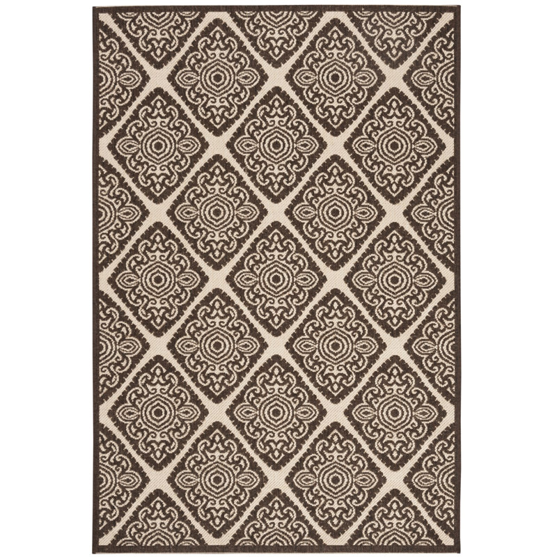 Tapis Burnell Performance Damask, Rectangle 4 pi x 6 pi