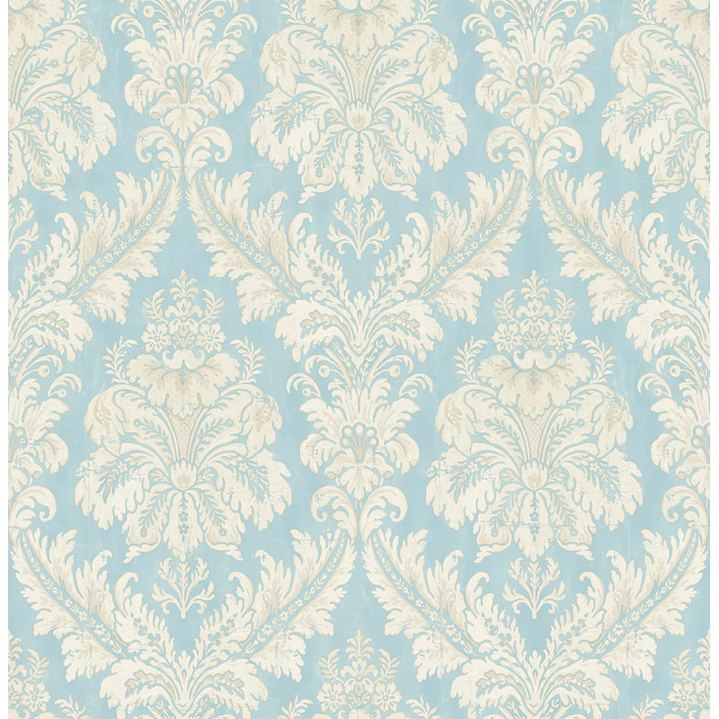 Martin 10m x 53cm Wallpaper Roll, Blue
