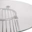 Arilla Round Glass Top Dining Table