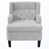 Light Gray Plush Fabric