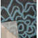 Carius Performance Floral Gray/Blue/Black/White Area Rug