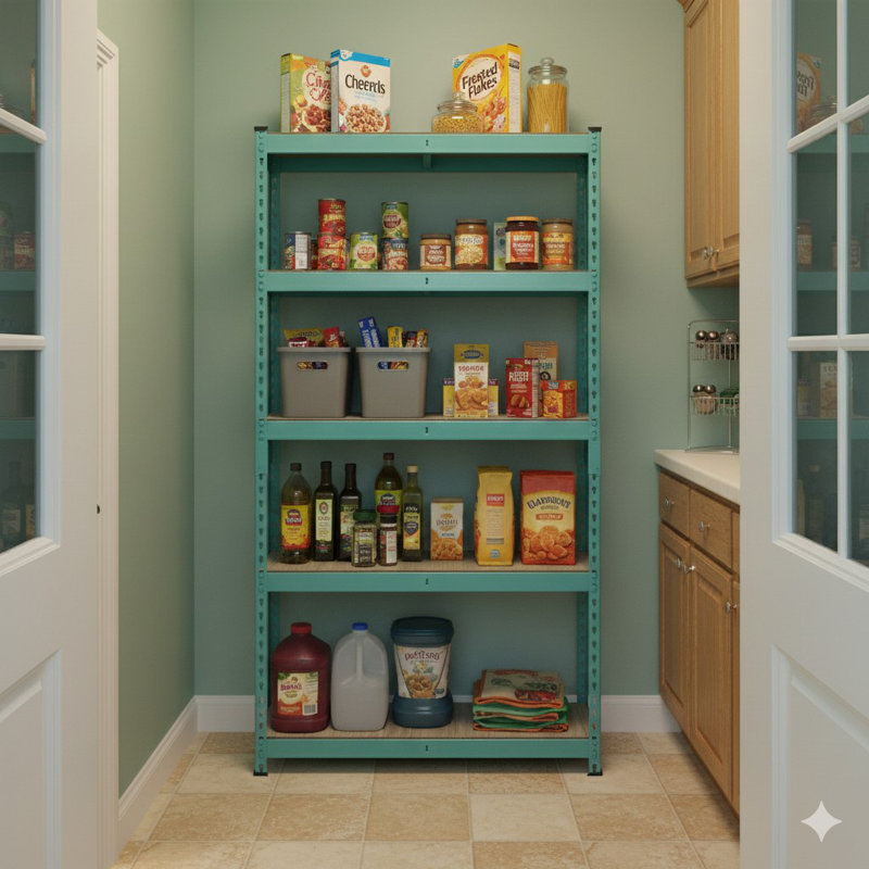 Mint Green Bookcase 36-In W X 12-In D X 72-In H Color + Oak Mdf 5-Tier 200Lbs, Mint Green