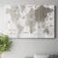 Carte du vieux monde III - impression sur toile tendue-79272082
