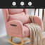 Chaise berçante moderne avec accoudoirs 27,2 po-932583145