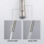 Robinet de cuisine tactile avec fonction rétractable - jet à 360 degrés, corrosion, nickel brossé, robinet rétractable et pivotant en acier inoxydable, débit d'eau stable-593469510