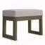 Petit banc avec repose-pieds Milltown