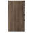 Table de chevet 2 tiroirs Keicha