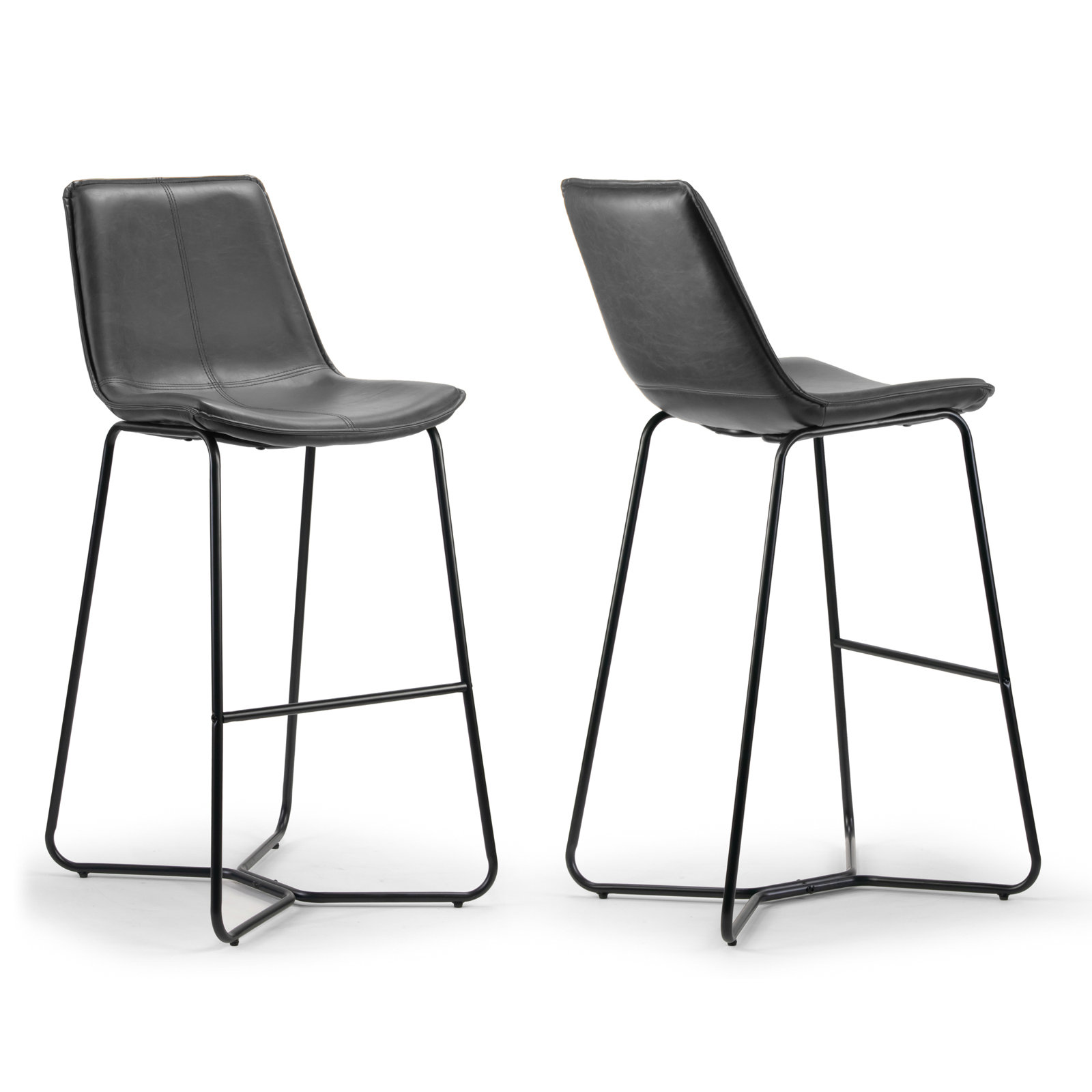 Alivia Bar and Counter Stool, Gray, Bar Stool (30" Seat Height)