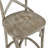 Gear Bar Stool In Gray
