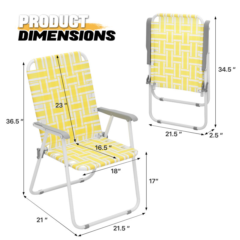 Brinnlee Folding, Lemon Yellow
