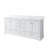 80''W X 34.2''H Bathroom Solid Wood Vanity With Pure White Cultured Marble Countertop And Double Sink, White-736266448