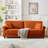 82.48'' Velvet Sofa-782033249
