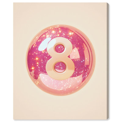 «GlowCore 8», impressions sur toile tendance par Art Remedy