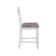 Fulkerson 5-Piece Counter Height Extendable Rubberwood Solid Wood Dining Set