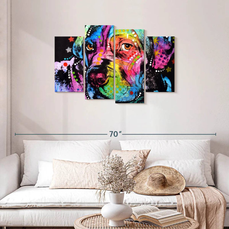 Brampt Young Mastiff, 27" H x 43" W