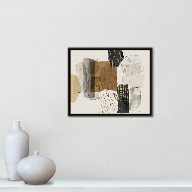 «Shape of formation I print» par Casa Fine Arts, Espresso, H 17,5 po x l 21,5 po