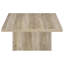 Table basse en pin vieilli