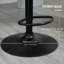 Chetopa Swivel Upholstered Adjustable Height Counter Stool with Metal Frame-1204033101