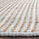 Tapis de couleur unie en jute / coton tissé à la main Doleman