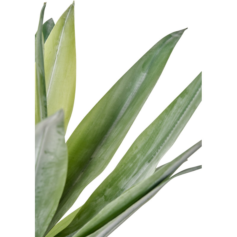 53cm Faux Plant in Cement Pot