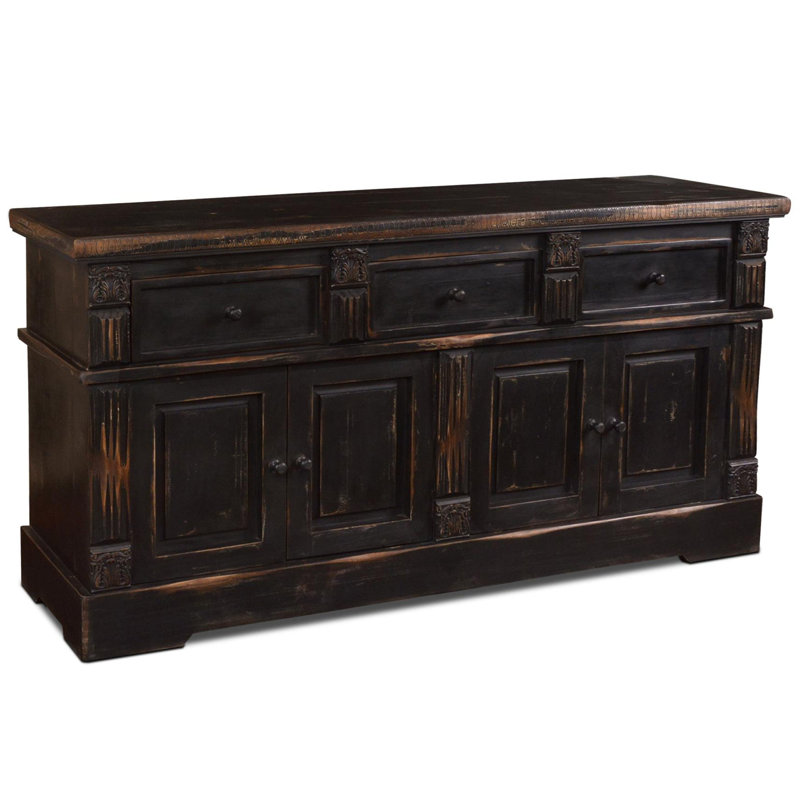 Jaik 72'' Solid Wood Sideboard
