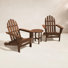 POLYWOOD Classic Folding Adirondack 3-Piece Set
