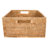 Rattan Rectangular Basket with Cutout Handles-1639638555-1639638559