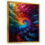 «Colorful Space Fractal Spiral I», reproduction d'art mural Fractal-264829459-231561018