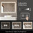 Jahna Aluminium Rectangle Mirror-89598489-89598488