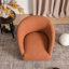 Fauteuil demi-tonneau pivotant de 32 po Charlisse-1213159596
