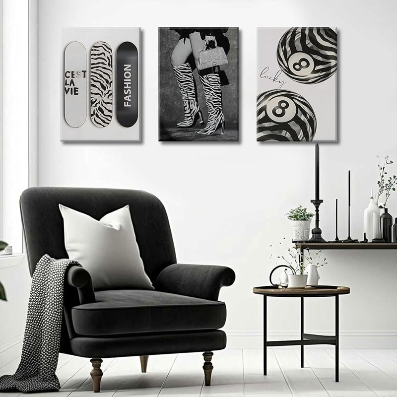 3 Piece Wrapped Canvas Set