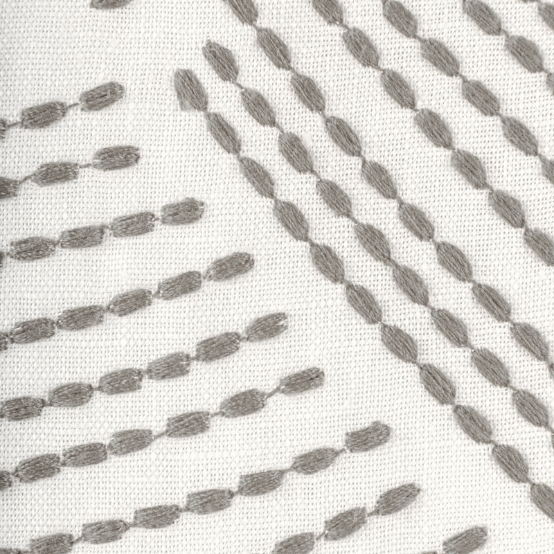 Rhapsody Chord Embroidery Fabric, Ash