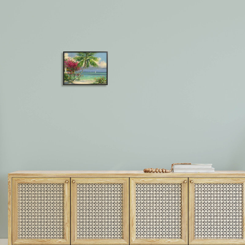 Art floral giclée par Martin Figlinski, Giclée encadrée noir minuit, H 11 po x l 14 po x P 1,5 po