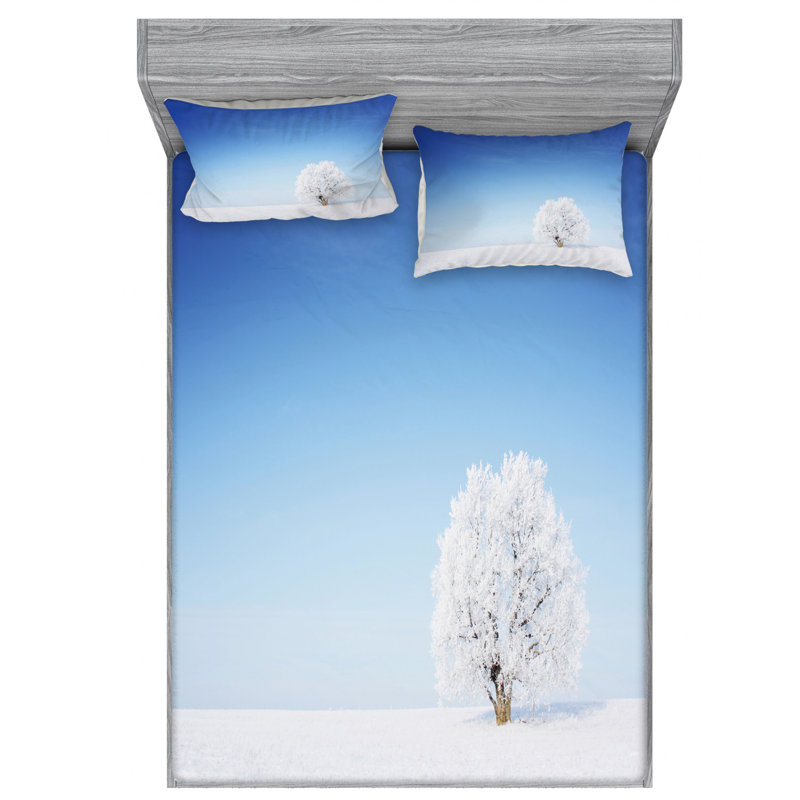 Microfiber Sheet Set, Full Sheet Set with Fitted Sheet