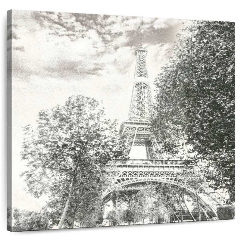 Lilie Eiffel, 33" H x 33" W