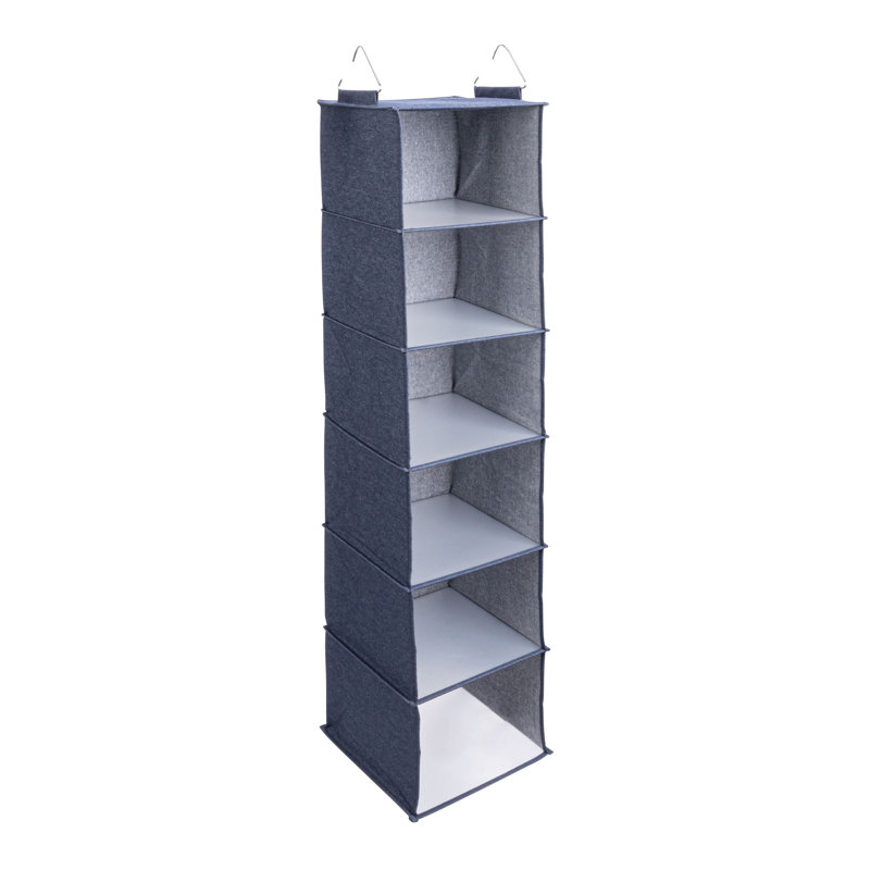 Organisateur à 6 tablettes, En jean