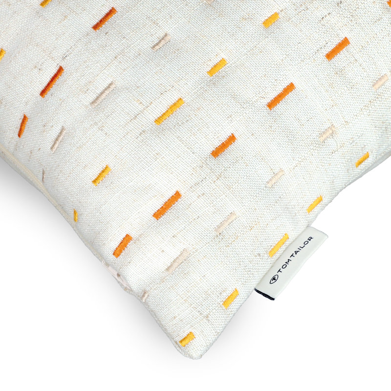Cream Square Cushion Cover