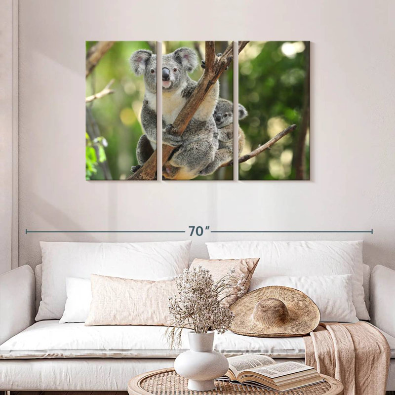 Brampt Australian Koala Bears, 28" H x 45" W
