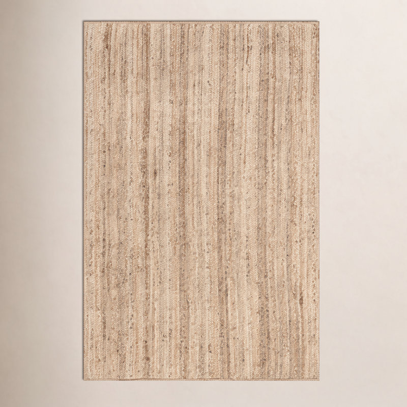 Tapis en jute naturel Aevry, Rectangle 3 pi x 5 pi