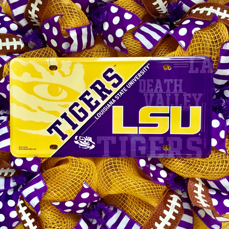 Couronne de football LSU Tigers