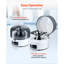 Mini machine à centrifuger à vitesse fixe 0,2 / 1,5 / 2 ml 7 000 tr / min avec rotors 2-en-1