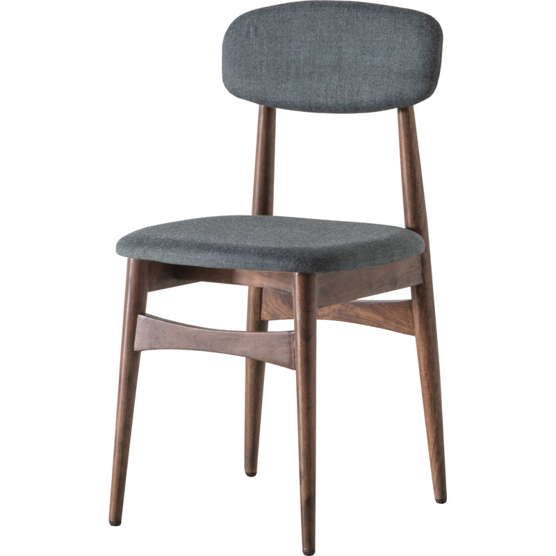 Wapakoneta Upholstered Solid Wood Dining Chair