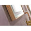 Miroir de salle de bain 118 x 36 pouces à DEL avec cadre en aluminium (miroir inclus seulement)-1895137653