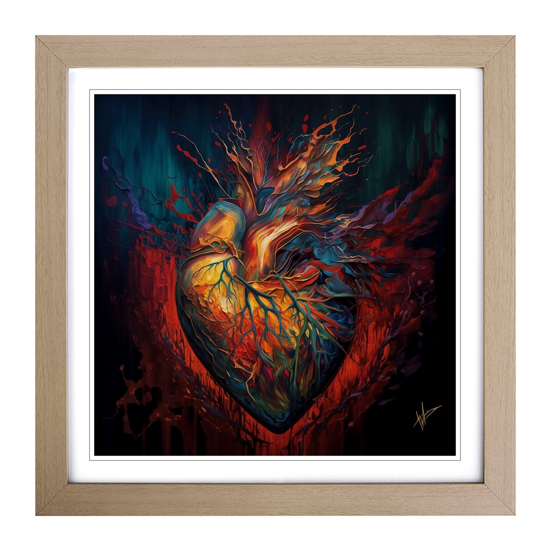 Single Picture Frame Print on Wood