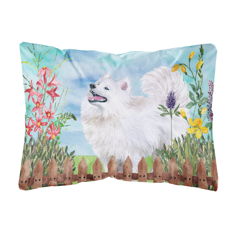  Coussin intérieur / extérieur Samoyed Spring