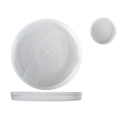 6 Plates Vtr Alabaster Bb Cm28xh3