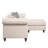 Fabric Reversible Sectional Sofa